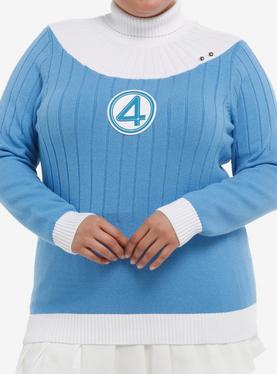 Her Universe Marvel The Fantastic Four: First Steps Sue Storm Uniform Sweater Plus Size, , hi-res